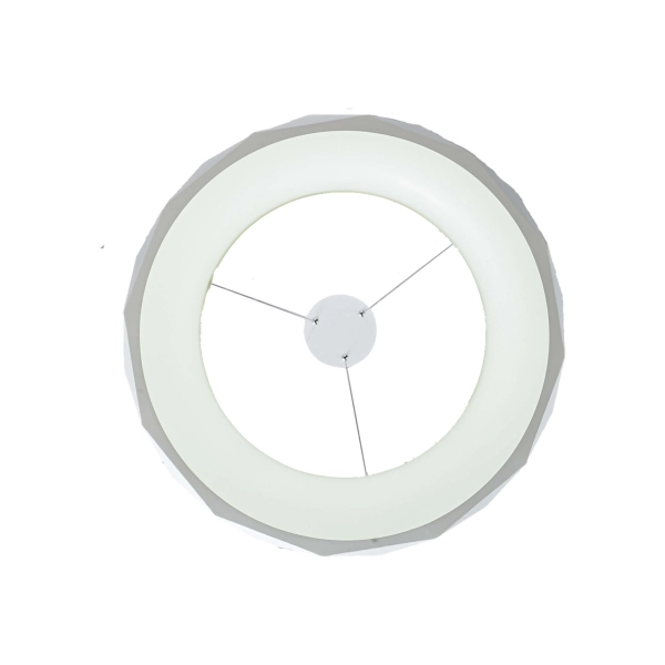Lampa wisząca Reus biała LED 4000K