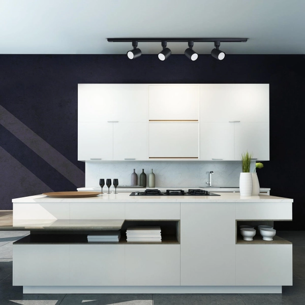 Reflektor Snow 1F czarny 1xGU10