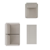 Zestaw Wypoczynkowy Aluminiowy BELLANTI Empoli 3 osobowy + stolik | Beż