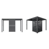 Panel Żaluzjowy Regulowany 123 cm - Pergola tarasowa MIRADOR Classic i Premium 111 - Antracyt