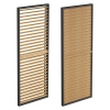 Panel żaluzjowy boczny LUXE 90 x 218 cm do Pergoli 3M Drewno - 100% aluminium