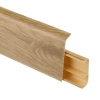 Listwa PCV podłogowa LIMA 72mm/2,5m Dąb Burbon Naturalny