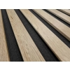 Lamele Akustyczne Dąb Naturalny na Filcu 13,4 x 1,8 x 280 cm