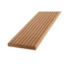 Deska tarasowa naturalna NORDWOOD Bangkirai dwustronna drobny-gładki ryfel | 275 x 14,5 x 2,1 cm