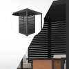 Panel Żaluzjowy Regulowany 123 cm - Pergola tarasowa MIRADOR Classic i Premium 111 - Antracyt