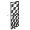 Panel Żaluzjowy boczny aluminiowy 90 x 238 cm - Pergola tarasowa NORDVIC Skyline Antracyt