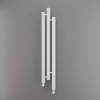 Grzejnik łazienkowy CUBIC 2 biały 230x1660mm 472W podłączenie grzałka L Imers