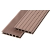 Deska tarasowa kompozytowa ProDeck BASIC ryflowana 400 x 14 × 2,0 cm | Kasztan