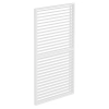 Panel żaluzjowy boczny LUXE 90 x 218 cm do Pergoli 3M Biały - 100% aluminium