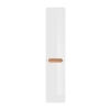 Szafka wysoka 2 drzwi Dąb Craft/Biały Połysk ARUBA WHITE 804 FSC, Comad