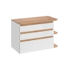 Szafka pod umywalkę Comad PLATINUM 90cm 3 Szuflady