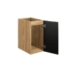 Szafka pod blat Comad OCEAN BLACK 30cm 1 drzwi