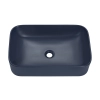 Umywalka nablatowa Comad KAMA ceramiczna Granat mat 61cm