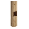Szafka wysoka 2 drzwi Dąb Coast Evoke NOVA OAK A 80-03-2D(W80-01A), Comad