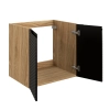Szafka pod umywalkę Comad OCEAN BLACK 60cm 2 drzwi