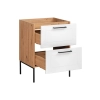 Szafka pod umywalkę Comad MADERA WHITE 60cm 2 szuflady