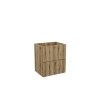 Szafka pod umywalkę Comad NOVA OAK 50cm 2 szuflady