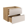 Szafka pod umywalkę Comad LUXOR BEIGE 70cm 2 Szuflady