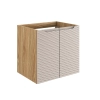 Szafka pod umywalkę Comad OCEAN BEIGE 60cm 2 drzwi