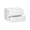 Szafka pod umywalkę Comad NOVA WHITE 80cm 2 szuflady