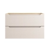 Szafka pod umywalkę Comad LUXOR BEIGE 90cm 2 Szuflady