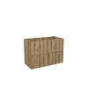 Szafka pod umywalkę Comad NOVA OAK 80cm 2 szuflady