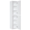 Szafka wysoka 2 drzwi Biała ICONIC WHITE 80-01-D-2D, Comad