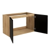 Szafka pod umywalkę Comad LUXOR BLACK 90cm 2 Drzwi