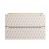 Szafka pod umywalkę Comad OCEAN BEIGE 90cm 2 Szuflady