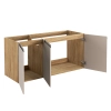 Szafka pod umywalkę Comad LUXOR BEIGE 120cm 3 Drzwi
