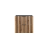 Szafka pod umywalkę Comad XILO BLACK WOTAN 80cm 2 szuflady