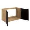 Szafka pod umywalkę Comad OCEAN BLACK 90cm 2 Drzwi