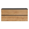 Szafka pod umywalkę Comad MONAKO GREY OAK 120cm 2 szuflady