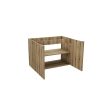 Szafka pod umywalkę Comad NOVA OAK 80cm 2 drzwi