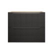 Szafka pod umywalkę Comad LUXOR BLACK 70cm 2 Szuflady