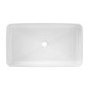 Umywalka nablatowa Comad SLIM 2 ceramiczna Biała 60cm