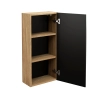 Szafka górna Comad LUXOR BLACK 35cm 1 Drzwi