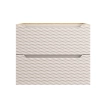 Szafka pod umywalkę Comad OCEAN BEIGE 70cm 2 Szuflady