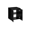 Szafka pod umywalkę Comad NOVA BLACK 50cm 2 drzwi