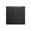 Szafka pod umywalkę Comad LUXOR BLACK 60cm 2 drzwi