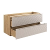 Szafka pod umywalkę Comad OCEAN BEIGE 120cm 2 szuflady