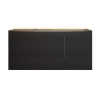 Szafka pod umywalkę Comad OCEAN BLACK 120cm 3 Drzwi