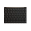 Szafka pod umywalkę Comad OCEAN BLACK 80cm 2 drzwi
