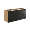 Szafka pod umywalkę Comad OCEAN BLACK 120cm 3 Drzwi