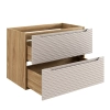 Szafka pod umywalkę Comad OCEAN BEIGE 80cm 2 szuflady