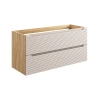 Szafka pod umywalkę Comad OCEAN BEIGE 120cm 2 szuflady