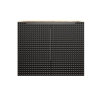 Szafka pod umywalkę Comad LUXOR BLACK 70cm 2 Drzwi