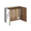 Szafka z lustrem Comad SANTA FE TAUPE 80cm 2 drzwi