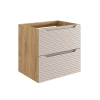 Szafka pod umywalkę Comad OCEAN BEIGE 60cm 2 szuflady
