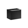 Szafka pod umywalkę Comad SANTA FE BLACK 60cm 2 szuflady